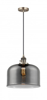 Bell - 1 Light - 12 inch - Antique Brass - Cord hung - Mini Pendant (3442|201CSW-AB-G73-L-LED)