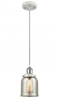 Bell - 1 Light - 5 inch - White Polished Chrome - Cord hung - Mini Pendant (3442|916-1P-WPC-G58)