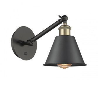 Smithfield - 1 Light - 7 inch - Black Antique Brass - Adjustable Sconce (3442|317-1W-BAB-M8)