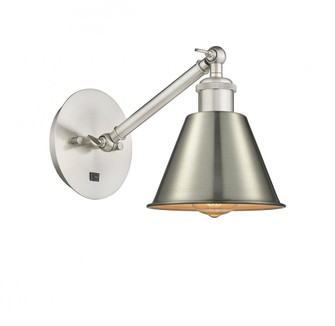 Smithfield - 1 Light - 7 inch - Brushed Satin Nickel - Adjustable Sconce (3442|317-1W-SN-M8)