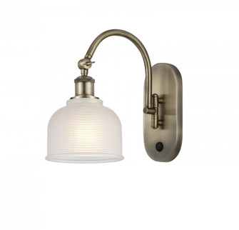Dayton - 1 Light - 6 inch - Antique Brass - Adjustable Swing Arm (3442|518-1W-AB-G411-LED)
