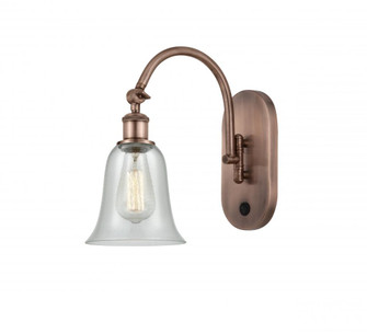 Hanover - 1 Light - 6 inch - Antique Copper - Adjustable Swing Arm (3442|518-1W-AC-G2812-LED)