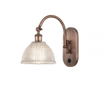 Arietta - 1 Light - 8 inch - Antique Copper - Adjustable Swing Arm (3442|518-1W-AC-G422-LED)