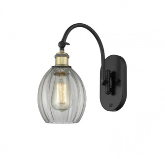 Eaton - 1 Light - 6 inch - Black Antique Brass - Adjustable Swing Arm (3442|518-1W-BAB-G82-LED)