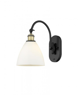 Bristol - 1 Light - 8 inch - Black Antique Brass - Adjustable Swing Arm (3442|518-1W-BAB-GBD-751)