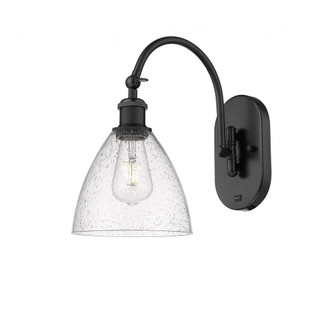 Bristol - 1 Light - 8 inch - Matte Black - Adjustable Swing Arm (3442|518-1W-BK-GBD-754)