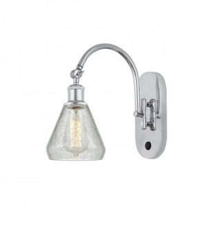 Conesus - 1 Light - 6 inch - Polished Chrome - Adjustable Swing Arm (3442|518-1W-PC-G275-LED)