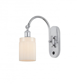 Hadley - 1 Light - 5 inch - Polished Chrome - Adjustable Swing Arm (3442|518-1W-PC-G341-LED)