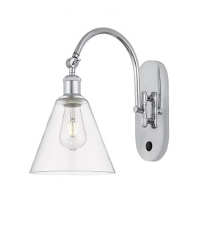 Berkshire - 1 Light - 8 inch - Polished Chrome - Adjustable Swing Arm (3442|518-1W-PC-GBC-82-LED)