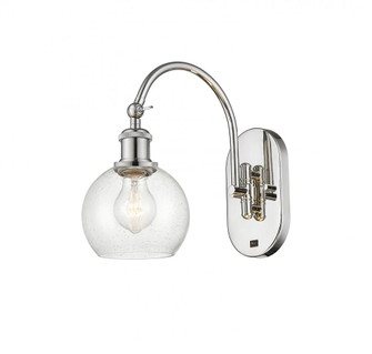 Athens - 1 Light - 6 inch - Polished Nickel - Adjustable Swing Arm (3442|518-1W-PN-G124-6)