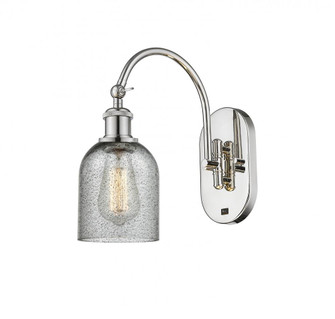 Caledonia - 1 Light - 5 inch - Polished Nickel - Adjustable Swing Arm (3442|518-1W-PN-G257-LED)