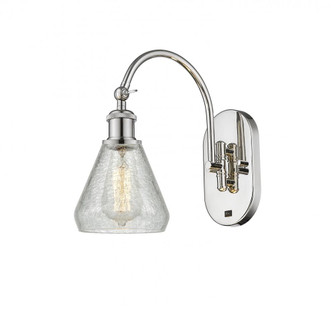Conesus - 1 Light - 6 inch - Polished Nickel - Adjustable Swing Arm (3442|518-1W-PN-G275)