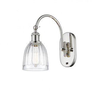 Brookfield - 1 Light - 6 inch - Polished Nickel - Adjustable Swing Arm (3442|518-1W-PN-G442-LED)