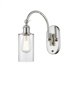 Clymer - 1 Light - 4 inch - Polished Nickel - Adjustable Swing Arm (3442|518-1W-PN-G802)