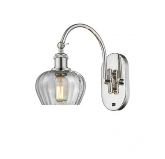 Fenton - 1 Light - 7 inch - Polished Nickel - Sconce (3442|518-1W-PN-G92-LED)