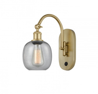 Belfast - 1 Light - 6 inch - Satin Gold - Adjustable Swing Arm (3442|518-1W-SG-G104-LED)
