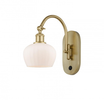 Fenton - 1 Light - 7 inch - Satin Gold - Adjustable Swing Arm (3442|518-1W-SG-G91)
