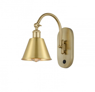 Smithfield - 1 Light - 7 inch - Satin Gold - Adjustable Swing Arm (3442|518-1W-SG-M8)