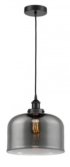 Bell - 1 Light - 12 inch - Matte Black - Cord hung - Mini Pendant (3442|616-1PH-BK-G73-L)