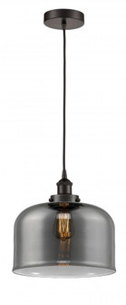 Bell - 1 Light - 12 inch - Oil Rubbed Bronze - Cord hung - Mini Pendant (3442|616-1PH-OB-G73-L)