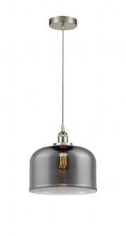 Bell - 1 Light - 12 inch - Brushed Satin Nickel - Cord hung - Mini Pendant (3442|616-1PH-SN-G73-L-LED)