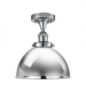 Derby - 1 Light - 10 inch - Polished Chrome - Semi-Flush Mount (3442|916-1C-PC-MFD-10-PC)