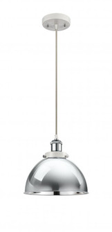 Derby - 1 Light - 10 inch - White Polished Chrome - Cord hung - Mini Pendant (3442|916-1P-WPC-MFD-10-PC)