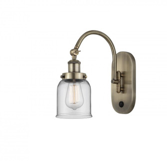 Bell - 1 Light - 5 inch - Antique Brass - Adjustable Swing Arm (3442|918-1W-AB-G52)