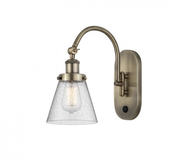 Cone - 1 Light - 6 inch - Antique Brass - Adjustable Swing Arm (3442|918-1W-AB-G64-LED)