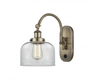 Bell - 1 Light - 8 inch - Antique Brass - Adjustable Swing Arm (3442|918-1W-AB-G72)