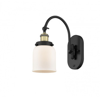 Bell - 1 Light - 5 inch - Black Antique Brass - Adjustable Swing Arm (3442|918-1W-BAB-G51)
