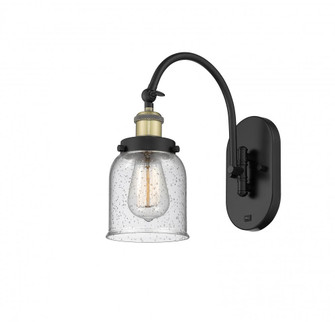 Bell - 1 Light - 5 inch - Black Antique Brass - Adjustable Swing Arm (3442|918-1W-BAB-G54-LED)