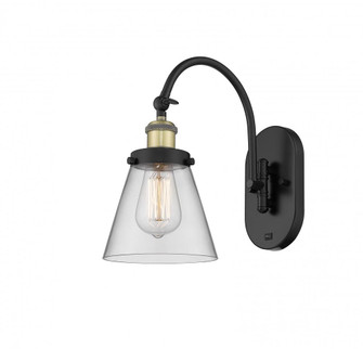 Cone - 1 Light - 6 inch - Black Antique Brass - Adjustable Swing Arm (3442|918-1W-BAB-G62)