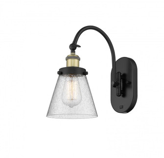 Cone - 1 Light - 6 inch - Black Antique Brass - Adjustable Swing Arm (3442|918-1W-BAB-G64)