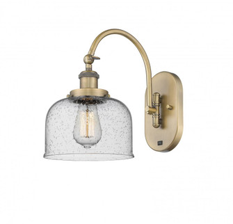 Bell - 1 Light - 8 inch - Brushed Brass - Adjustable Swing Arm (3442|918-1W-BB-G74)