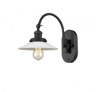 Halophane - 1 Light - 9 inch - Matte Black - Adjustable Swing Arm (3442|918-1W-BK-G1-LED)
