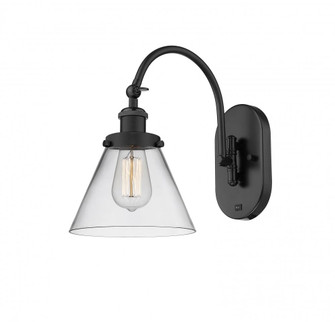 Cone - 1 Light - 8 inch - Matte Black - Adjustable Swing Arm (3442|918-1W-BK-G42)