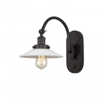 Halophane - 1 Light - 9 inch - Oil Rubbed Bronze - Adjustable Swing Arm (3442|918-1W-OB-G1)