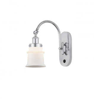 Canton - 1 Light - 7 inch - Polished Chrome - Sconce (3442|918-1W-PC-G181S)
