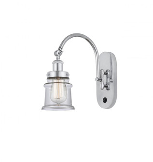 Canton - 1 Light - 7 inch - Polished Chrome - Adjustable Swing Arm (3442|918-1W-PC-G182S-LED)
