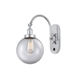 Beacon - 1 Light - 8 inch - Polished Chrome - Adjustable Swing Arm (3442|918-1W-PC-G202-8-LED)
