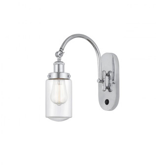 Dover - 1 Light - 5 inch - Polished Chrome - Adjustable Swing Arm (3442|918-1W-PC-G312-LED)
