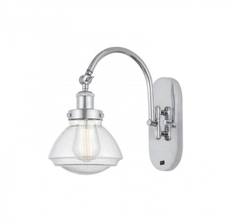 Olean - 1 Light - 7 inch - Polished Chrome - Sconce (3442|918-1W-PC-G324-LED)