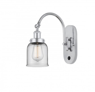 Bell - 1 Light - 5 inch - Polished Chrome - Adjustable Swing Arm (3442|918-1W-PC-G52-LED)