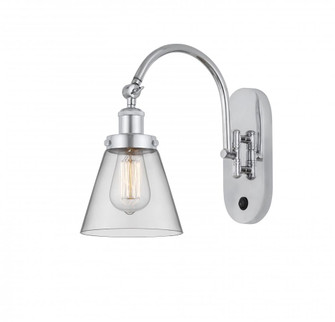 Cone - 1 Light - 6 inch - Polished Chrome - Adjustable Swing Arm (3442|918-1W-PC-G62)