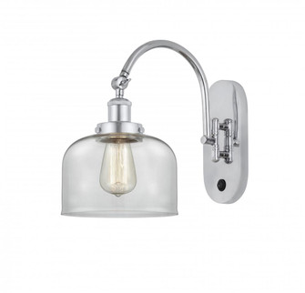 Bell - 1 Light - 8 inch - Polished Chrome - Adjustable Swing Arm (3442|918-1W-PC-G72-LED)