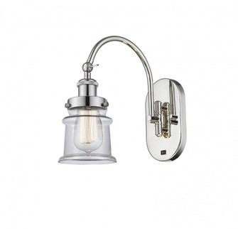 Canton - 1 Light - 7 inch - Polished Nickel - Sconce (3442|918-1W-PN-G182S-LED)