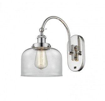 Bell - 1 Light - 8 inch - Polished Nickel - Sconce (3442|918-1W-PN-G72-LED)