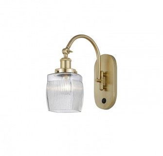 Colton - 1 Light - 6 inch - Satin Gold - Adjustable Swing Arm (3442|918-1W-SG-G302)