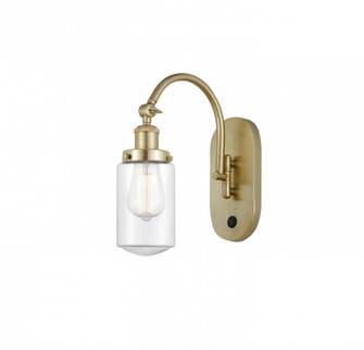 Dover - 1 Light - 5 inch - Satin Gold - Adjustable Swing Arm (3442|918-1W-SG-G312)